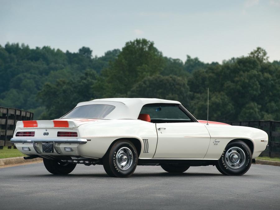  Chevrolet Camaro SS 396 Convertible 1969 года  (фото 6 из 10)